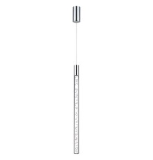 4370/5L HIGHTECH ODL23 107 хром полированный/акрил с пузырьками Подвесной св-к IP20 LED 5W 200Лм 3000K SPARKY