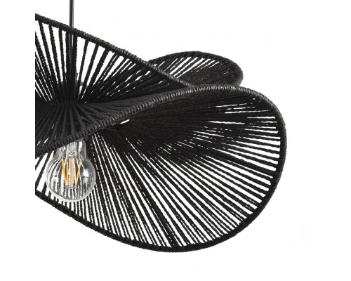 8382/1 ECO LN26 320 черный, металл/джутовый шнур Подвес E27 40W 220V ROPE