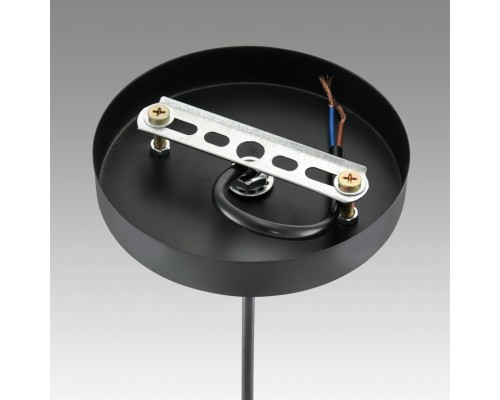 8052/1A SUSPENTIONI LN25 315 черный/черный, золото металл/металл Подвесной светильник E27 1*60W 220V LEONELA