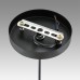 8052/1A SUSPENTIONI LN25 315 черный/черный, золото металл/металл Подвесной светильник E27 1*60W 220V LEONELA