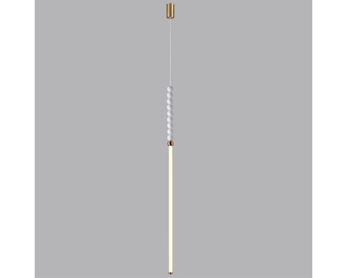 6639/12L HIGHTECH ODL24 металл/античная бронза/белые бусы из акрила Подвесной светильник IP 20 LED 12W 720Лм 3500K 220V MONELLA