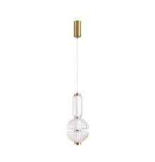 8325/28L LEDIO LN26 377 бронза/прозрачный, металл/стекло Подвес LED 13W 4000K 220V TAISHA