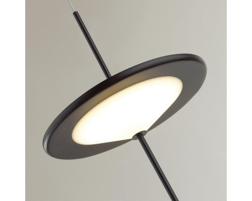 5012/10L L-VISION ODL23 281 черный/белый матовый металл/акрил Подвес LED 10W 3000K STEKA