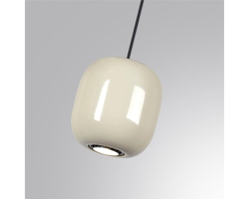 5053/1A PENDANT ODL24 311 черный/цвет слонов.кости//металл Подвес GU10 LED 4W OVALI