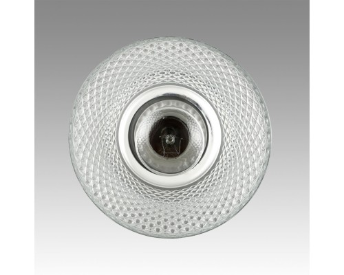 8049/1A SUSPENTIONI LN25 308 хром/прозрачный металл/стекло Подвесной светильник E27 1*60W 220V MANOLA