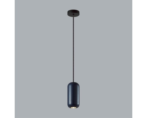 5060/1C PENDANT ODL24 313 темн.синий/черный/металл Подвес GU10 LED 4W COCOON