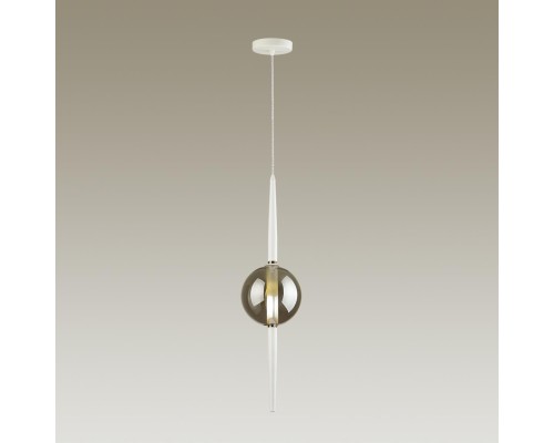 4683/1 PENDANT ODL20 356 белый /дымчатый Подвес G9 5W 220V LAZIA