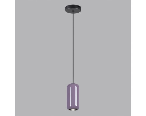 5053/1 PENDANT ODL24 311 черный/сиреневый/металл Подвес GU10 LED 4W OVALI