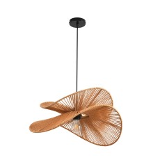 8381/1 ECO LN26 320 черный/бежевый, металл/джутовый шнур Подвес E27 40W 220V ROPE