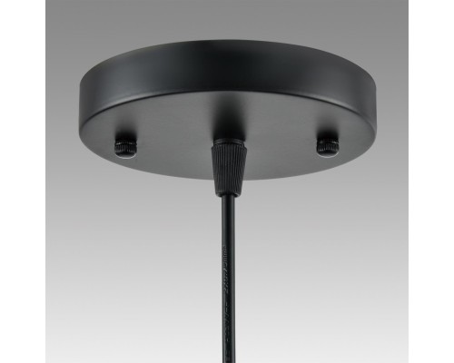 8052/1A SUSPENTIONI LN25 315 черный/черный, золото металл/металл Подвесной светильник E27 1*60W 220V LEONELA