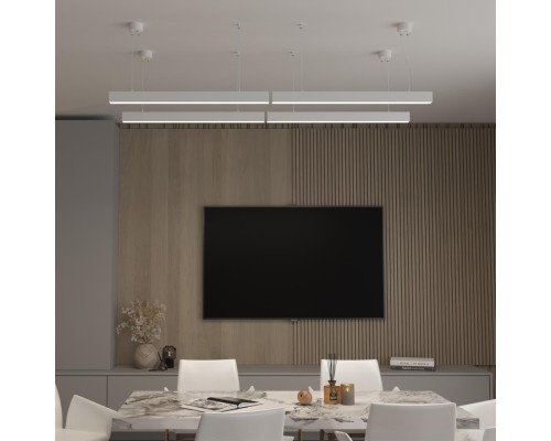 358867 OVER NT21 белый Накладной/подвесной светодиодный светильник IP20 LED 30W 220V ITER