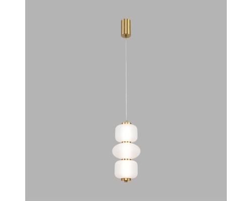 8324/25L LEDIO LN26 377 бронза/белый, металл/стекло Подвес LED 10W 4000K 220V TAISHA