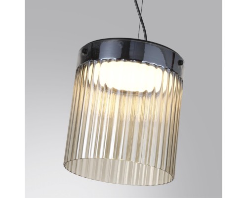 5047/20L L-VISION ODL24 303 черный/светл.янтарный/металл/стекло Подвес LED 20W 4000К 2238Лм PILLARI