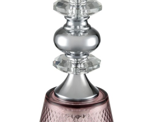 8048/1A SUSPENTIONI LN25 308 хром/розовый металл/стекло Подвесной светильник E27 1*60W 220V MANOLA