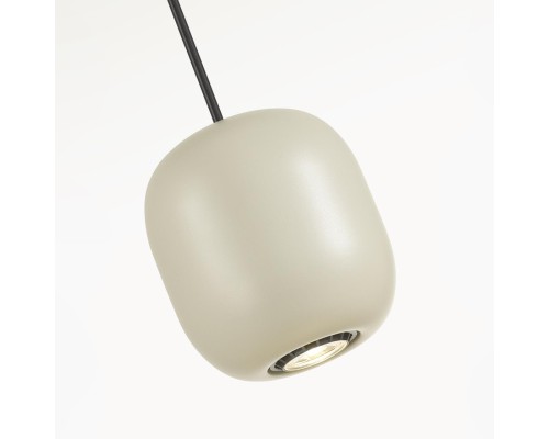 5060/1GA PENDANT ODL24 313 цвет слонов.кости/черный/металл Подвес GU10 LED 4W COCOON