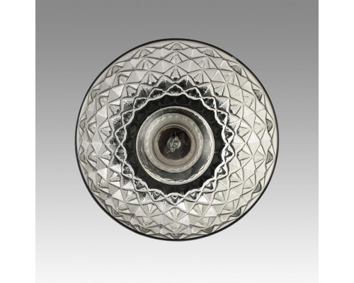 8057/1A SUSPENTIONI LN25 311 черный/смоки металл/стекло Подвесной светильник E27 1*60W 220V ELENIKA