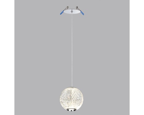 5007/5LA L-VISION ODL24 459 хром/металл/акрил Подвес LED 5W 4000K 365лм CRYSTAL