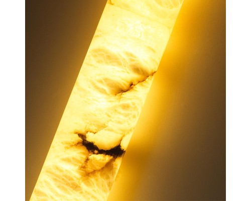 6686/15L L-VISION ODL24 125 Подвесной светильник темная брашированная латунь/металл/алебастр IP20 LED 21W 3000/4000 MARBELLA