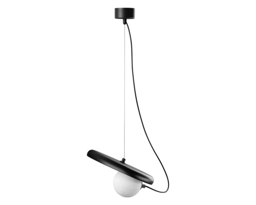 370975 OVER NT24 000 черный Светильник подвесной, длина провода 2м IP20 G9 7W 220V FELTO