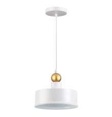 Подвес Odeon Light 4090/1 Bolli белый/золотой E27 1*40 Вт
