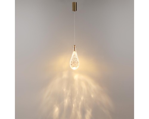 7147/5L L-VISION ODL26 231 светильник античная бронза/стекло/металл IP20 LED 4W 300Лм 3000K 180° 220V BRAID