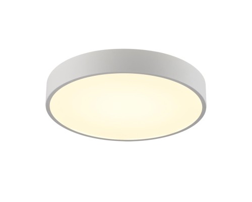 7757/48L MITRA LED SN Светильник металл/акрил/белый LED 40Вт+8Вт(подсветка) 4000K D500 IP20 QUASAR