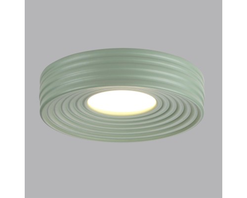 7703/40L AVRA LED SN 20 Светильник металл/пластик/белый/зеленый LED 40Вт 4000K D470 IP20 MACARON