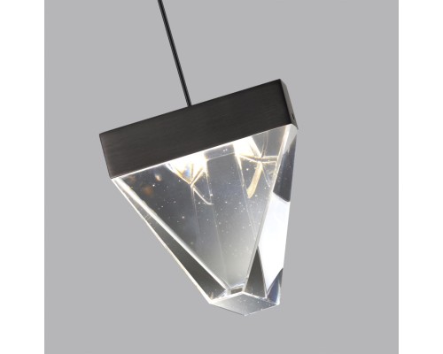 6677/5L L-VISION ODL24 205 Подвесной светильник брашир черн/металл/хрусталь IP20 LED 5W 320Лм 4000K RAY