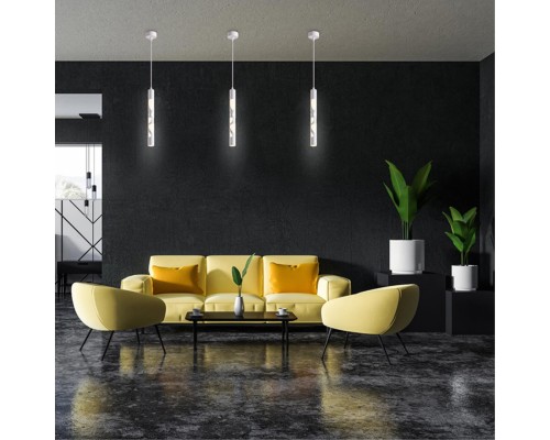 Накладной светильник, длина провода 1м Novotech 358131 Arte белый LED 20 Вт 4000K