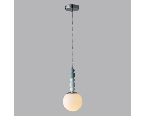 6525/1 MODERNI LN23 102 хром Подвес E14 1*40W 220V SUNDAY