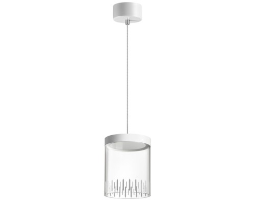 359007 OVER NT23 000 белый Светильник накладной светодиодный IP20 LED 4000K 18W 85-265V AURA