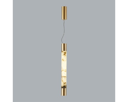 6687/15L L-VISION ODL24 125 Подвесной светильник латунь/металл/алебастр IP20 LED 21W 3000/4000 MARBELLA