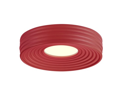 7705/40L AVRA LED SN 20 Светильник металл/пластик/белый/красный LED 40Вт 4000K D470 IP20 MACARON