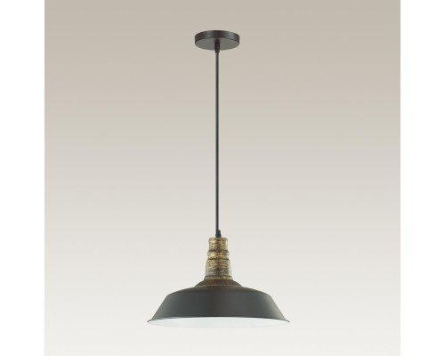 Подвес Lumion 3677/1 Stig матовый черный E27 60 Вт