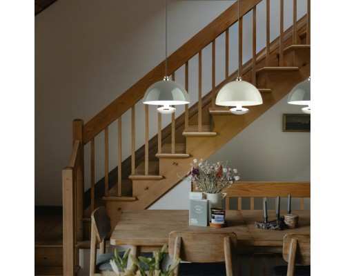 6567/6L LEDIO LN24 белый/белый, хром/металл, акрил/ Подвес 3000-6000K LED 6W  220V GLOBE