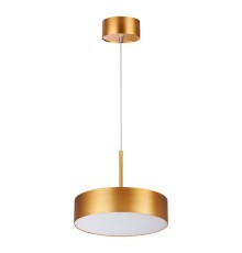 358763 OVER NT21 148 матовое золото Светильник накладной светодиодный, длина провода 2м IP20 LED 30W 4000K 2600Лм 100-265V PROMETA