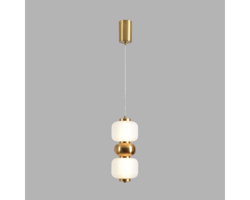 8324/20L LEDIO LN26 377 бронза/белый, металл/стекло Подвес LED 10W 4000K 220V TAISHA