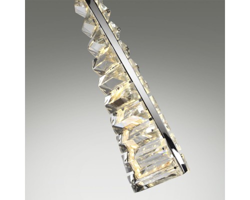 5675/10L LEDIO LN23 045 хром Подвес LED 10W 3000K 550Лм 220V ROSELLE