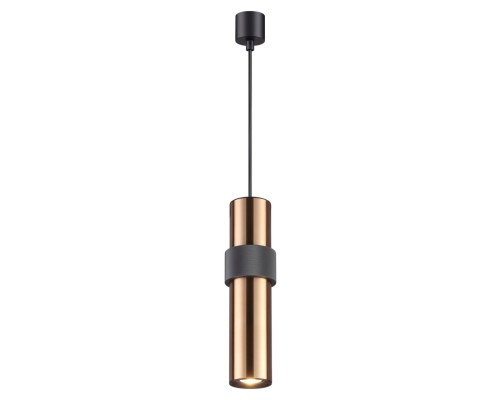 Подвес Odeon Light 4739/5L Afra золотой/черный GU10 5 Вт