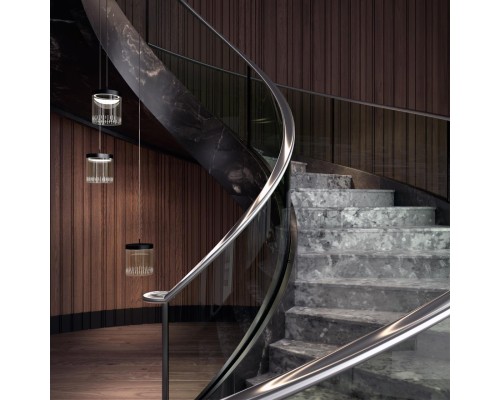 359008 OVER NT23 197 черный Светильник накладной светодиодный IP20 LED 4000K 18W 85-265V AURA