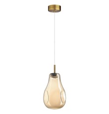5098/4L PENDANT ODL25 423 античн.бронза/янтарный/металл/стекло Подвес LED 4W 4000K 388Лм NAVE