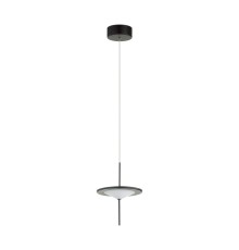 5012/10L L-VISION ODL23 281 черный/белый матовый металл/акрил Подвес LED 10W 3000K STEKA