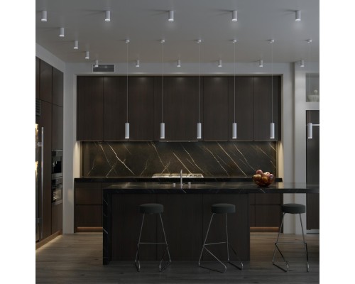 370852 OVER NT22 белый Светильник накладной, провод 2м IP20 GU10 9W 220V BRILL