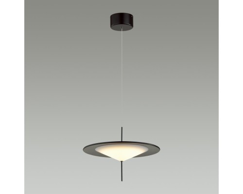 5012/16L L-VISION ODL23 281 черный/белый матовый металл/акрил Подвес LED 16W 3000K STEKA