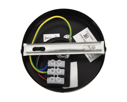 8383/1 ECO LN26 324 черный/бежевый, металл/бамбук Подвес E27 40W 220V CHAKRA