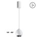 359341 OVER NT24 000 белый Светильник подвесной с механизмом регулировки высоты, провод 2м IP20 LED 7W 3000K 760Лм 170-265V SFERO