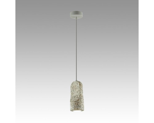 7010/1B L-VISION ODL25 Подвесной светильник серый/камень IP20 LED 1*5W 3000K 220V PIETRA