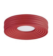 7705/40L AVRA LED SN 20 Светильник металл/пластик/белый/красный LED 40Вт 4000K D470 IP20 MACARON