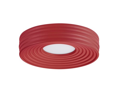 7705/40L AVRA LED SN 20 Светильник металл/пластик/белый/красный LED 40Вт 4000K D470 IP20 MACARON