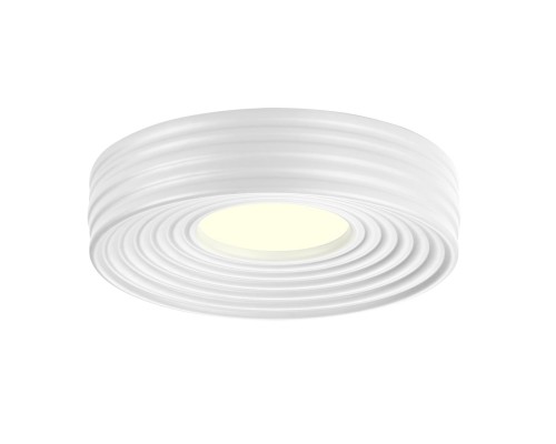 7704/40L AVRA LED SN 20 Светильник металл/пластик/белый LED 40Вт 4000K D470 IP20 MACARON